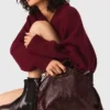 Paneled skort