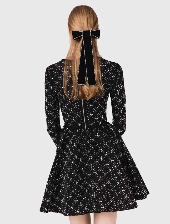 Pearl and rhinestone skater dress Pearl and rhinestone skater dress