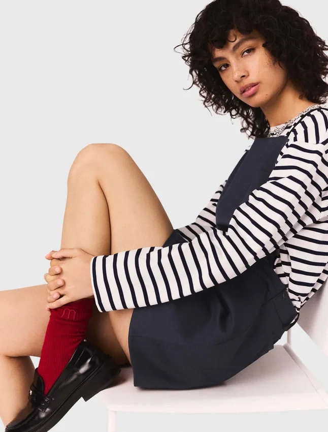 Pinafore strap dress Pinafore strap dress
