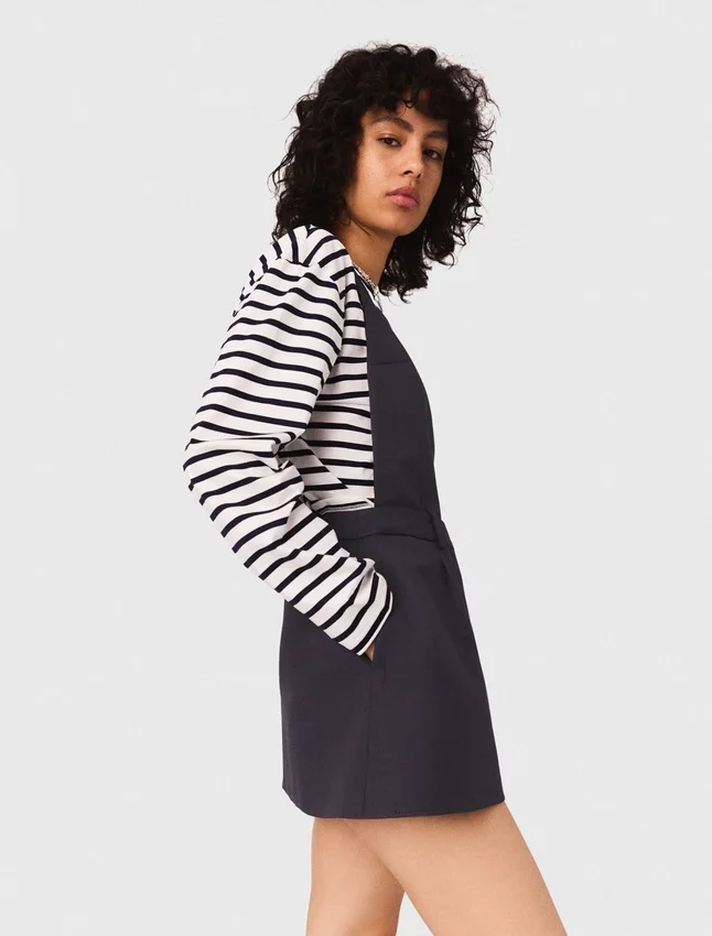 Pinafore strap dress Pinafore strap dress