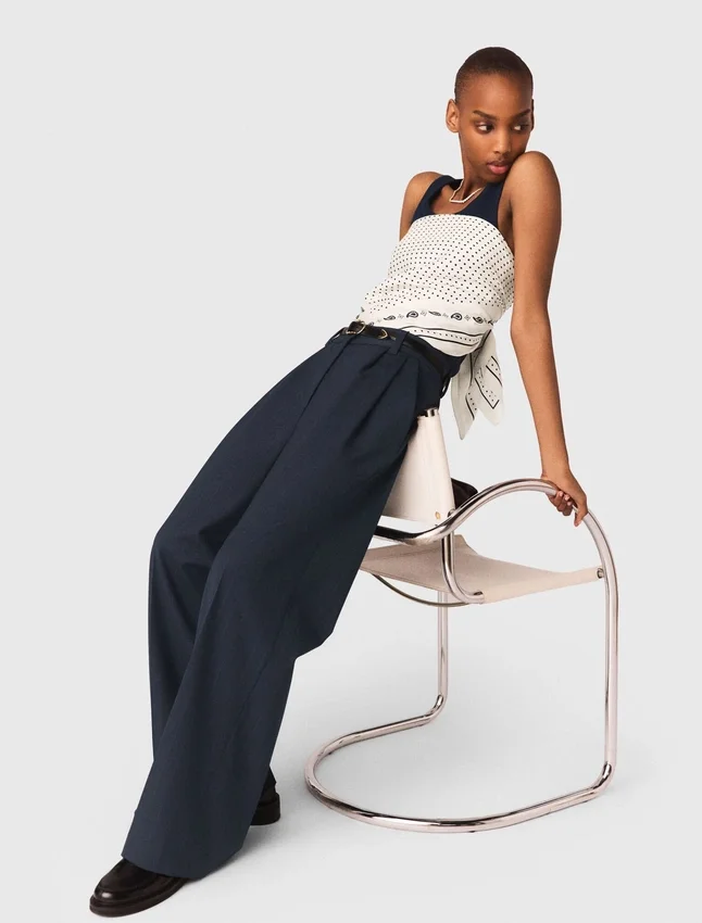 Pinstripe suit trousers Pinstripe suit trousers