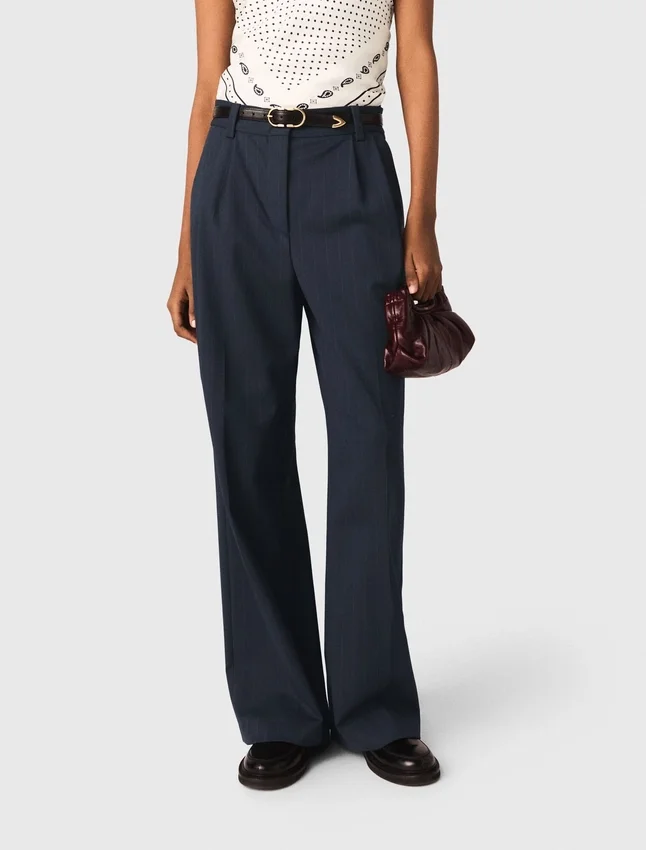Pinstripe suit trousers Pinstripe suit trousers