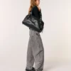 Plain leather Miss M XL bag