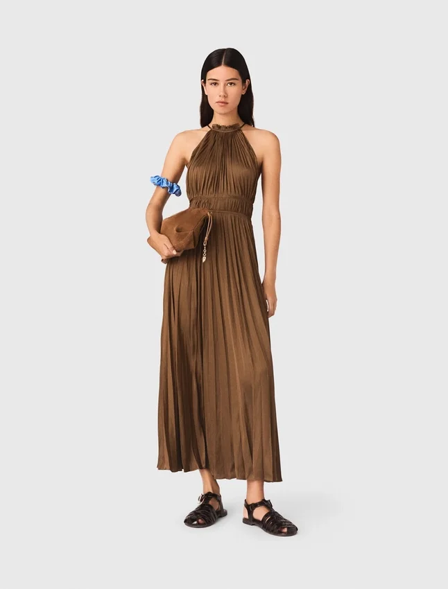 Pleated maxi dress Pleated maxi dress