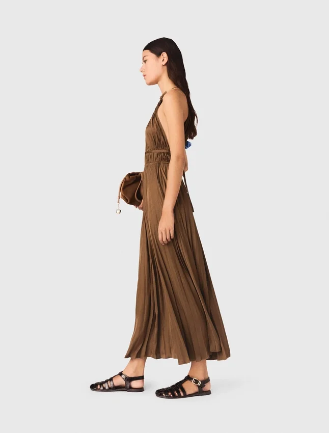 Pleated maxi dress Pleated maxi dress