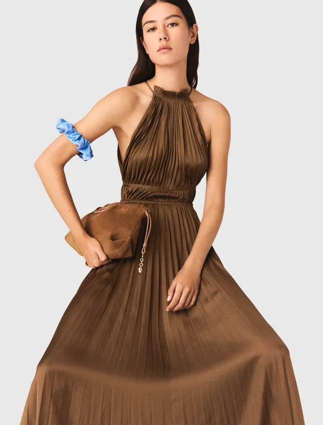 Pleated maxi dress Pleated maxi dress
