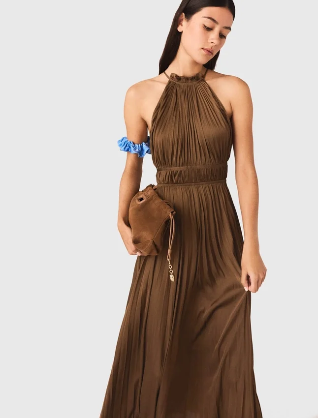 Pleated maxi dress Pleated maxi dress
