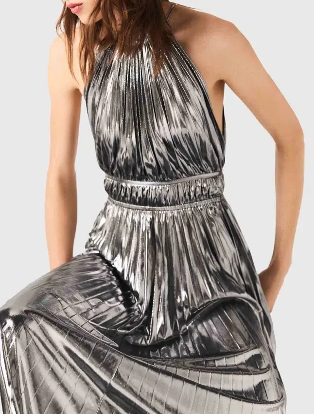 Pleated maxi dress Pleated maxi dress