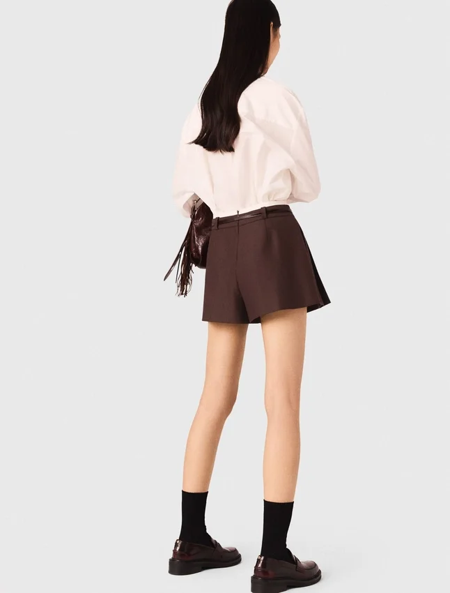 Pleated skort Pleated skort