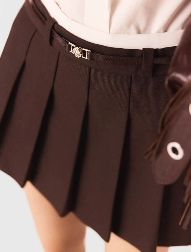 Pleated skort Pleated skort