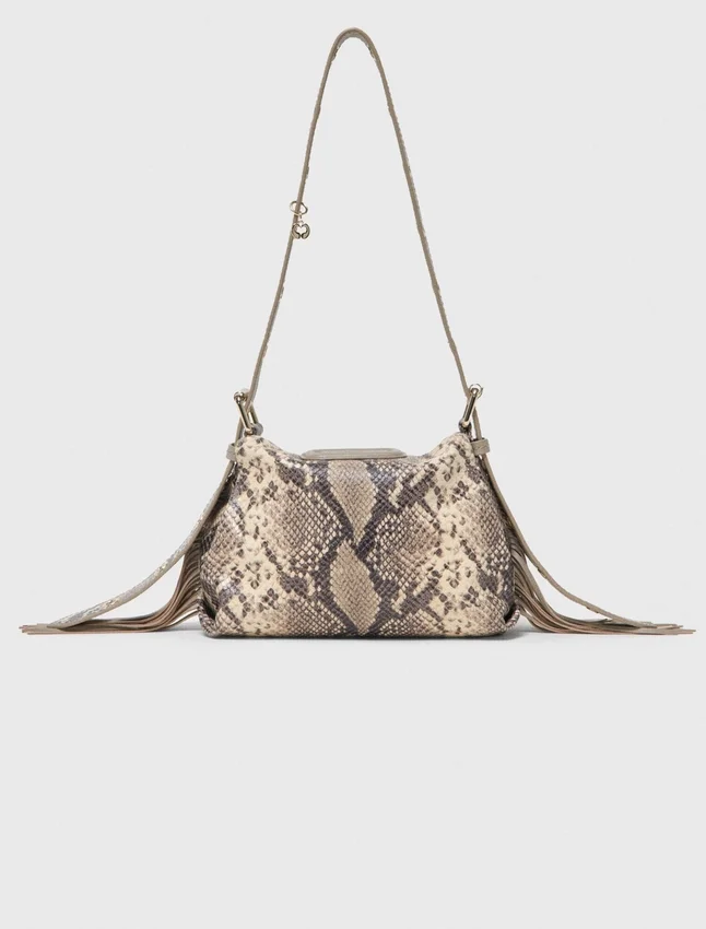 Python-embossed Miss M mini bag Python-embossed Miss M mini bag