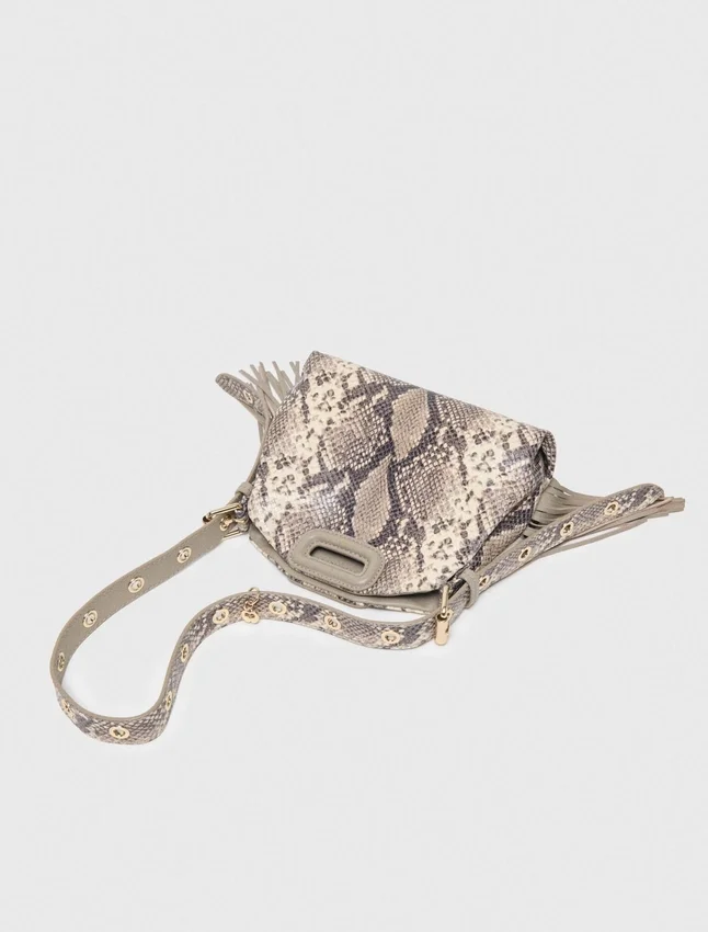 Python-embossed Miss M mini bag Python-embossed Miss M mini bag