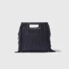 Quilted leather M bag