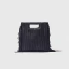 Quilted leather M bag