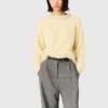 Removable jewel collar sweater