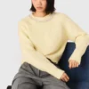 Removable jewel collar sweater