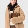 Reversible coat with hood