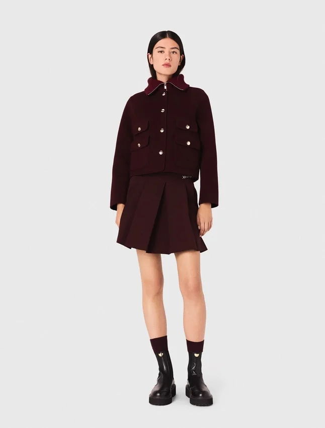 Reversible double-faced jacket Reversible double-faced jacket