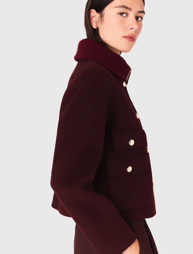 Reversible double-faced jacket Reversible double-faced jacket