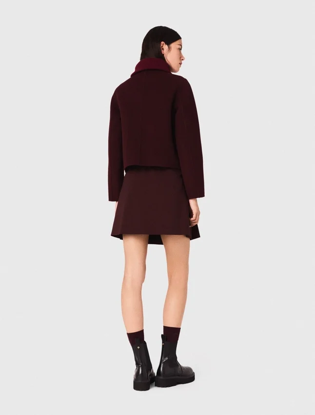 Reversible double-faced jacket Reversible double-faced jacket