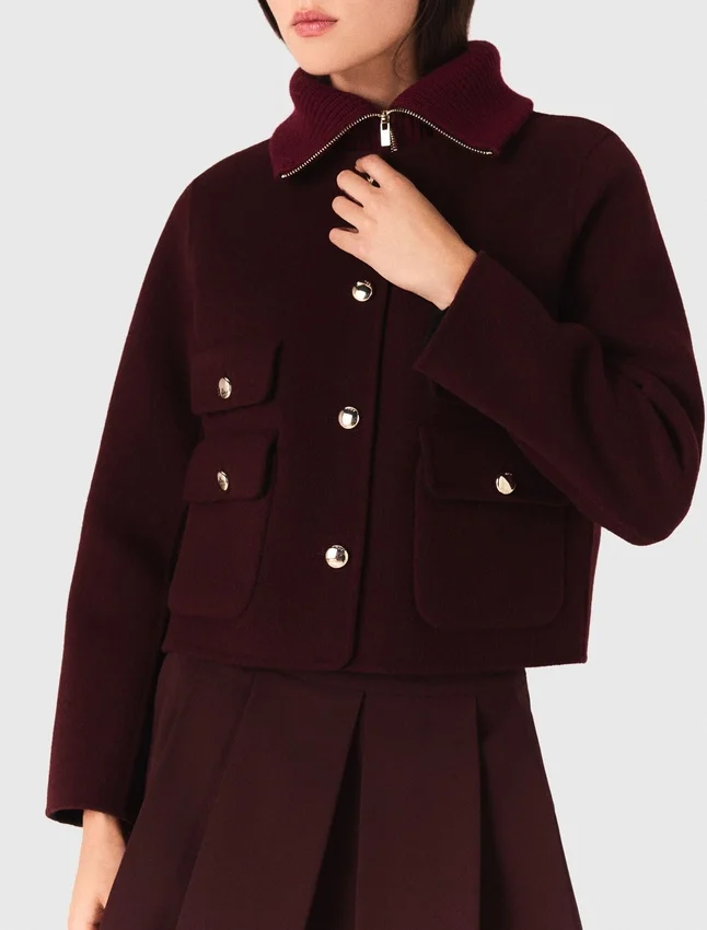 Reversible double-faced jacket Reversible double-faced jacket