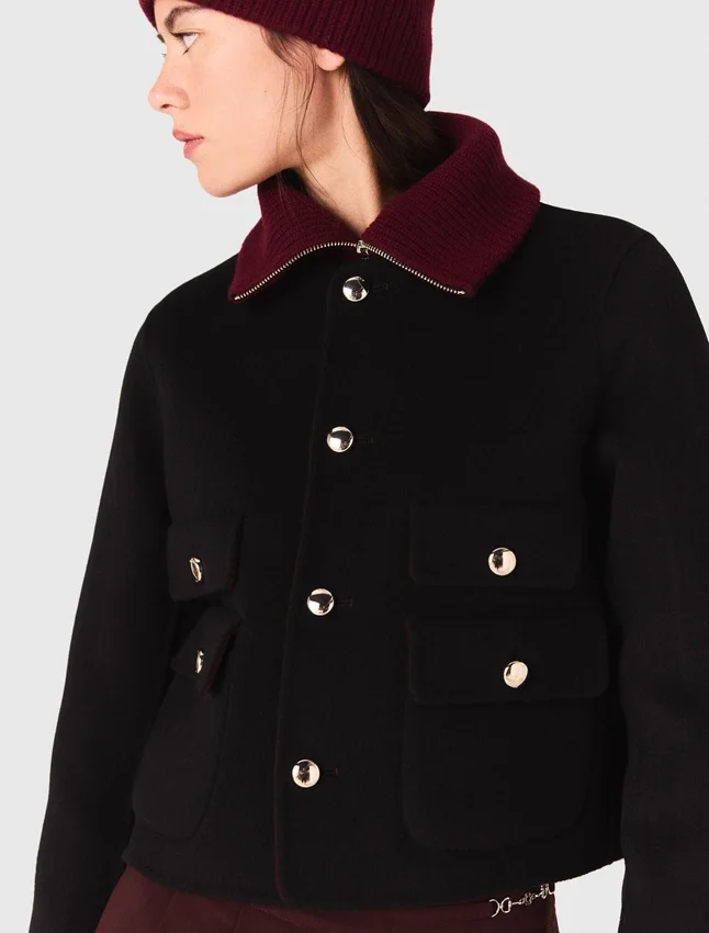 Reversible double-faced jacket Reversible double-faced jacket