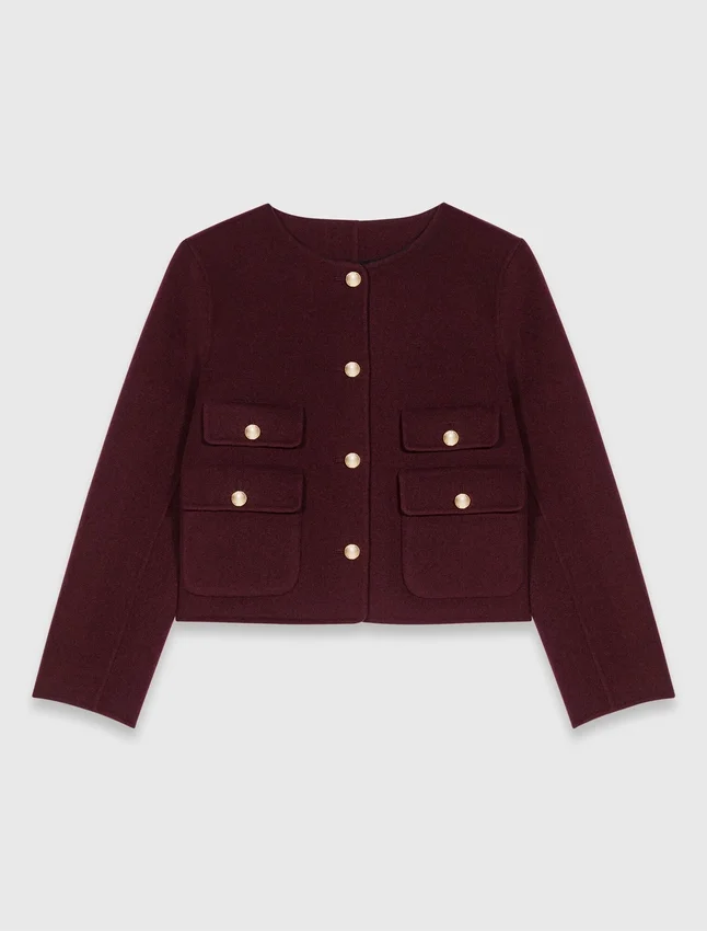 Reversible double-faced jacket Reversible double-faced jacket