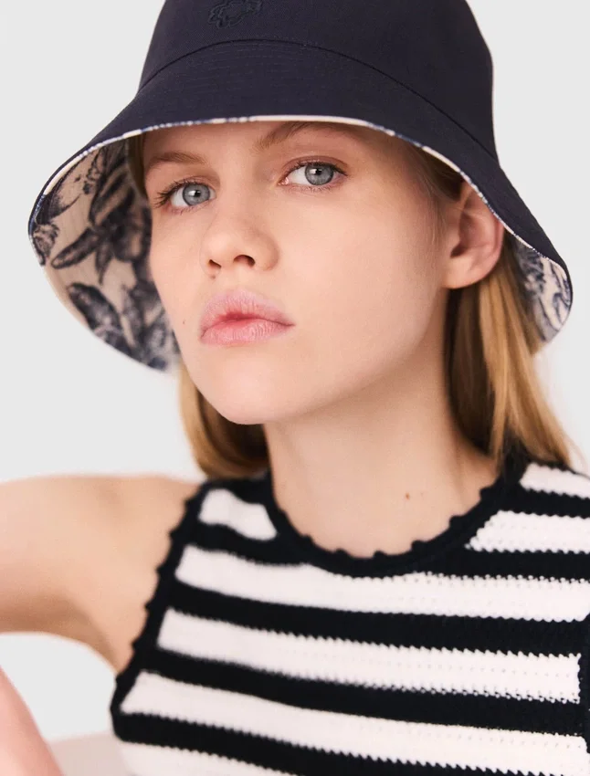 Reversible fruit print bucket hat Reversible fruit print bucket hat