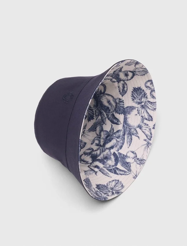 Reversible fruit print bucket hat Reversible fruit print bucket hat