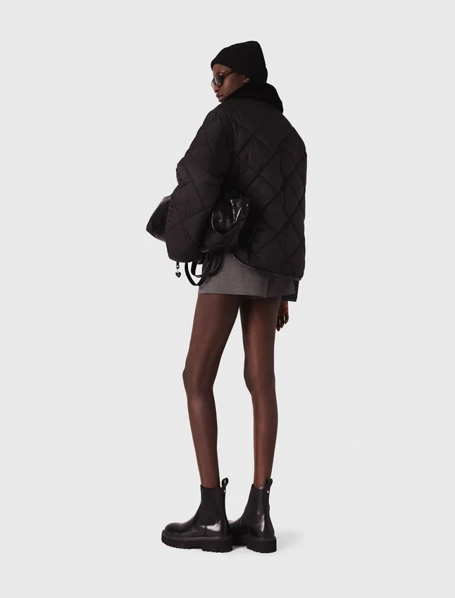 Reversible sequin puffer jacket Reversible sequin puffer jacket