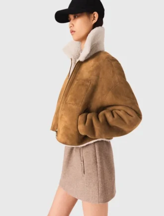 Reversible shearling coat Reversible shearling coat