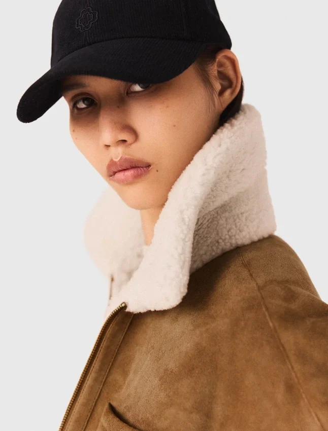 Reversible shearling coat Reversible shearling coat
