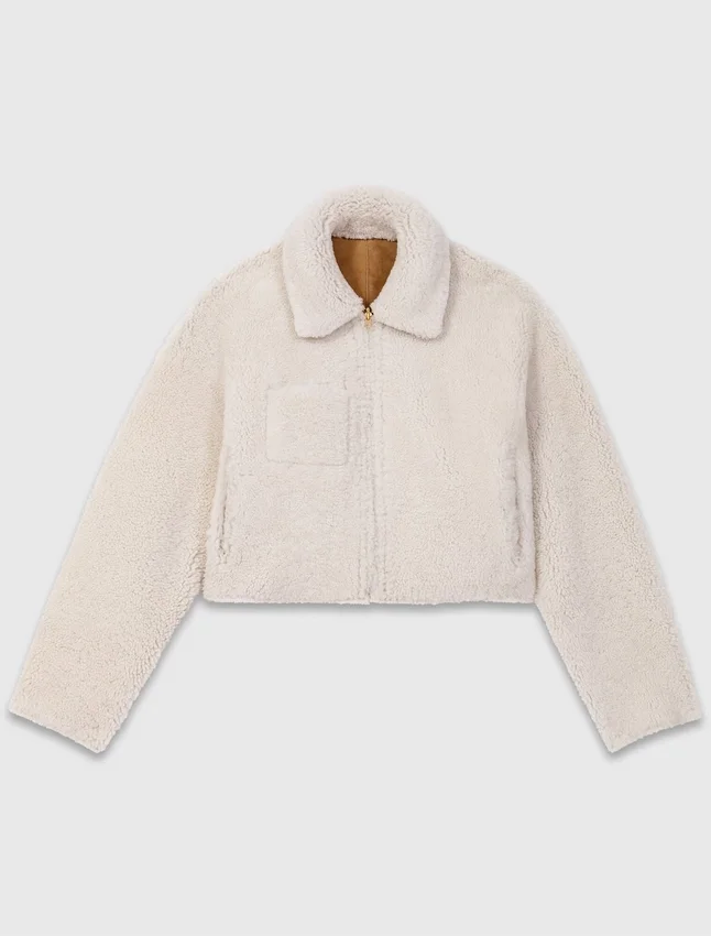 Reversible shearling coat Reversible shearling coat