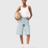 Rhinestone Bermuda shorts