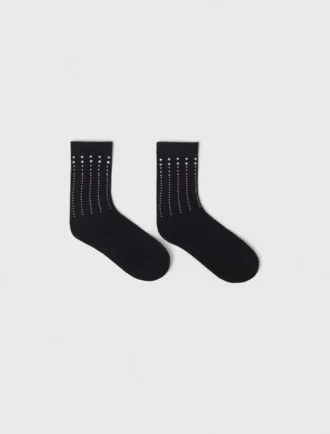 Rhinestone cotton socks Rhinestone cotton socks