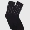 Rhinestone cotton socks