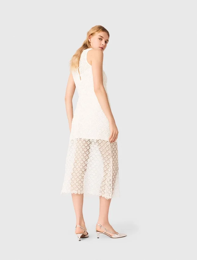 Rhinestone crochet maxi dress Rhinestone crochet maxi dress