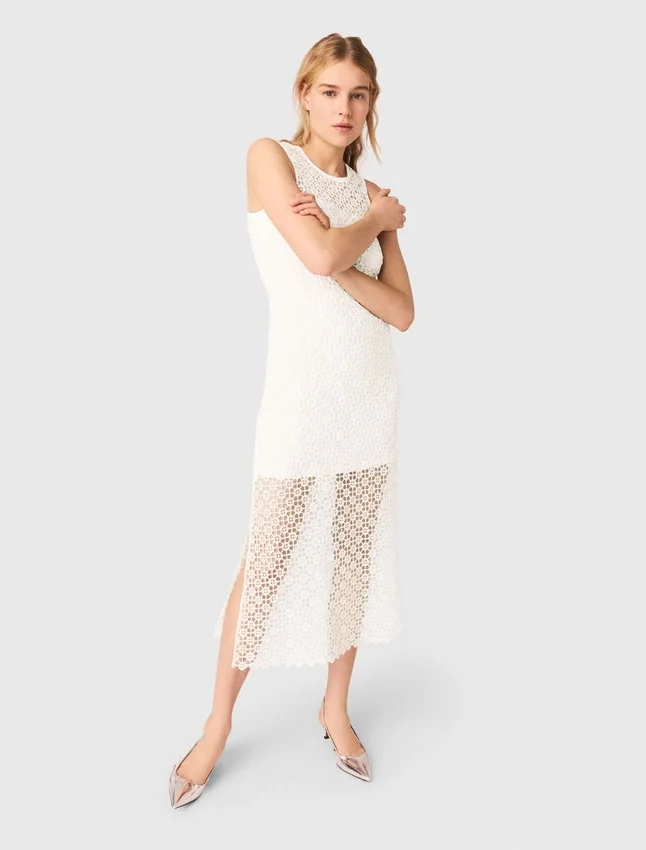 Rhinestone crochet maxi dress Rhinestone crochet maxi dress