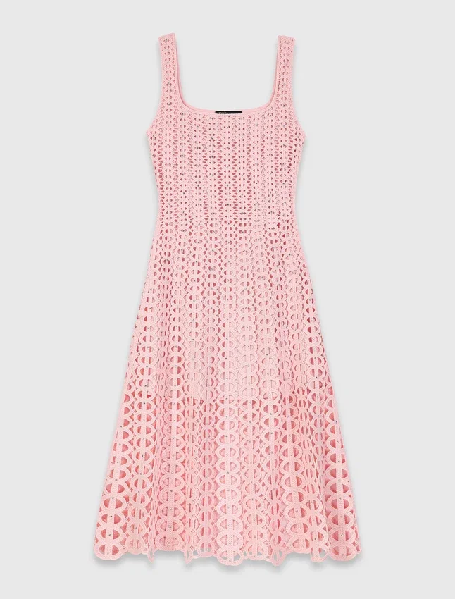 Rhinestone crochet midi dress Rhinestone crochet midi dress