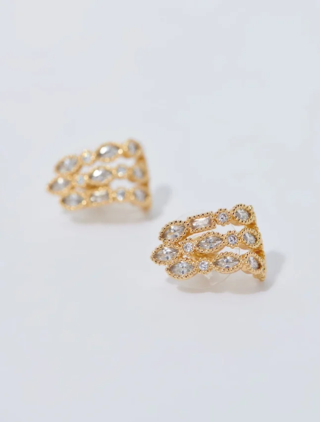 Rhinestone earrings Rhinestone earrings