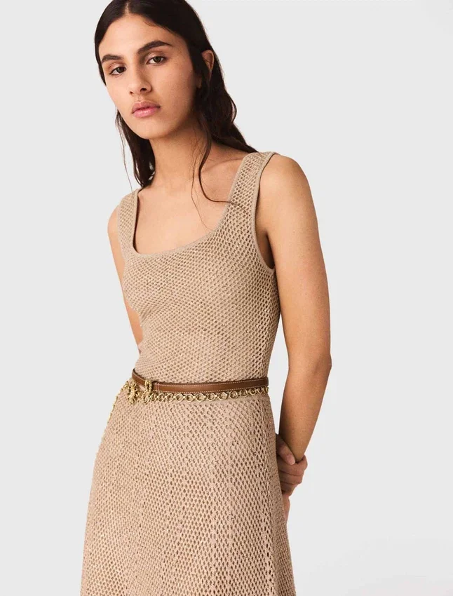 Rhinestone knit maxi dress Rhinestone knit maxi dress