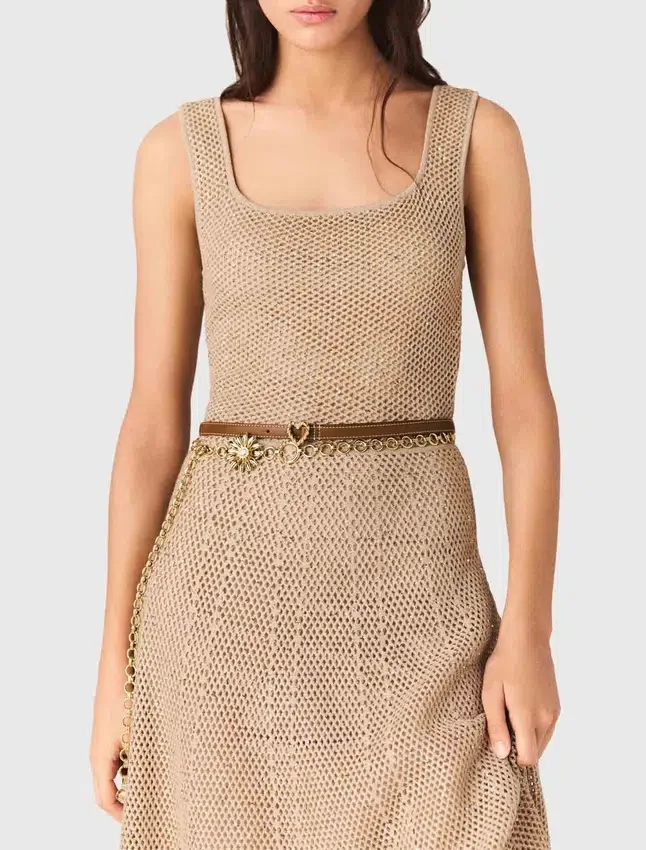 Rhinestone knit maxi dress Rhinestone knit maxi dress