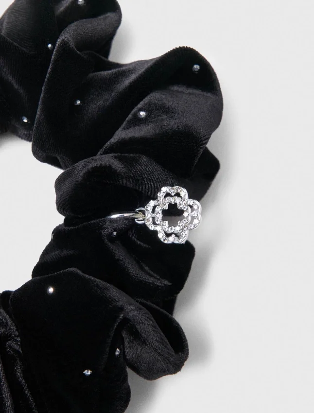Rhinestone scrunchie Rhinestone scrunchie