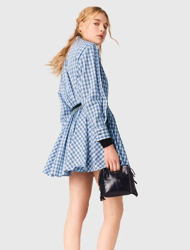 Rhinestone Shirt Dress Rhinestone Shirt Dress