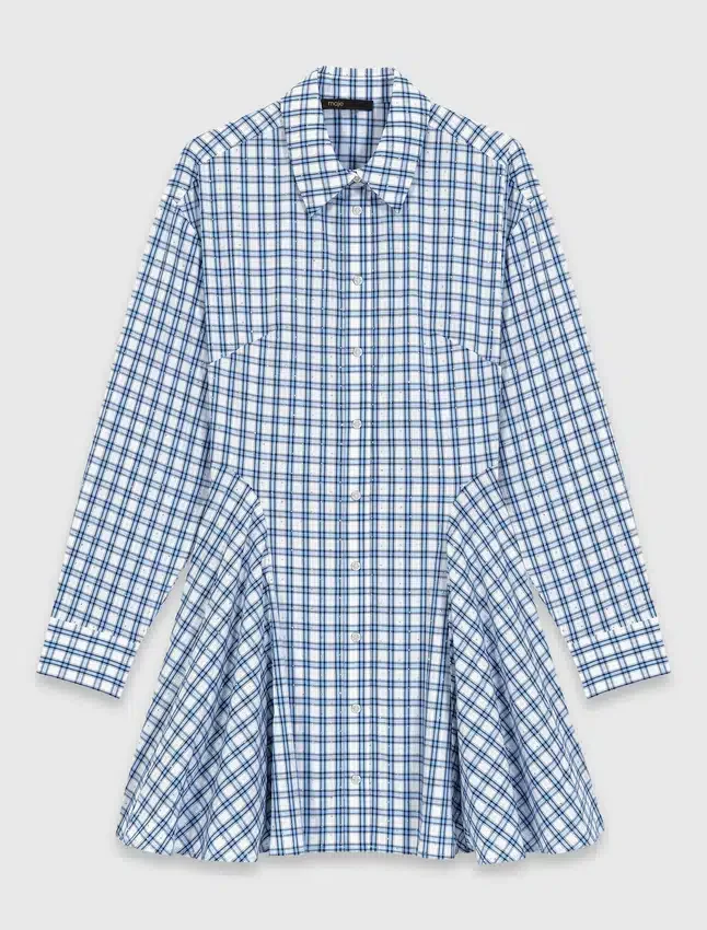 Rhinestone Shirt Dress Rhinestone Shirt Dress