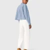 Rhinestone shirt with removable tie