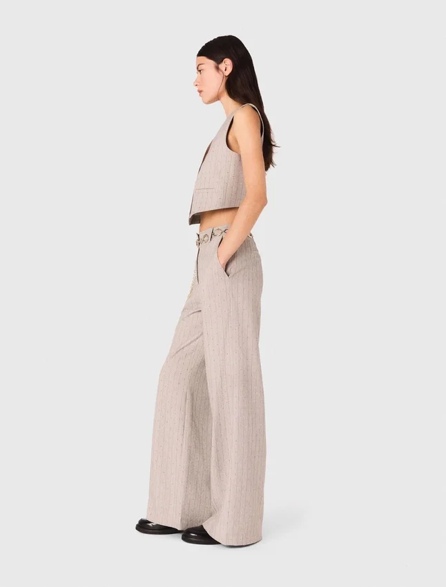Rhinestone suit trousers Rhinestone suit trousers