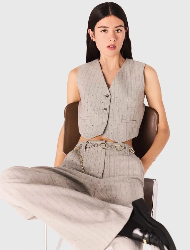 Rhinestone suit trousers Rhinestone suit trousers