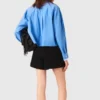 Rhinestone tweed shorts