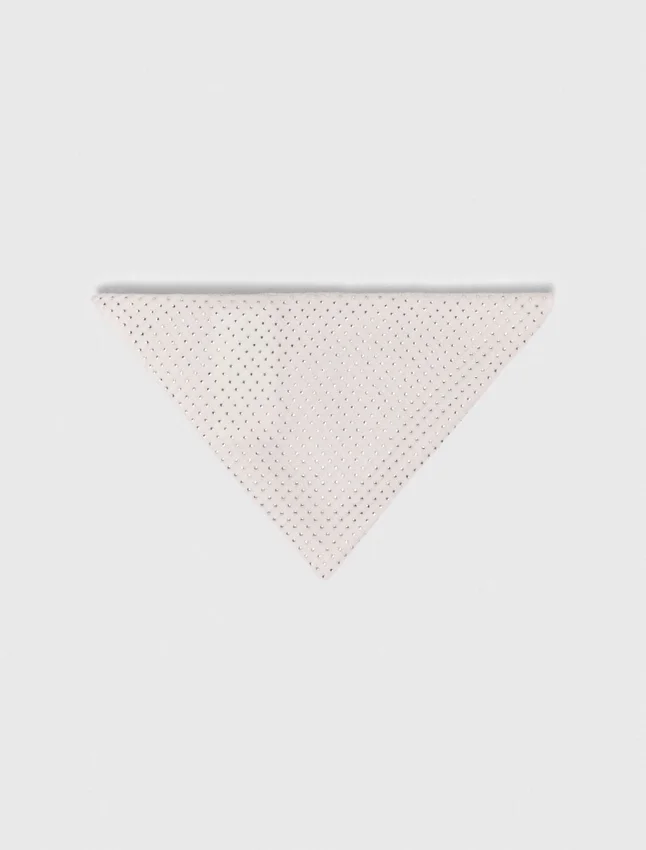 Rhinestone wool triangle scarf Rhinestone wool triangle scarf